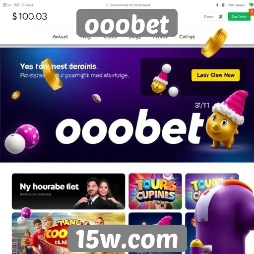 experiência de usuário no site de jogos ooobet